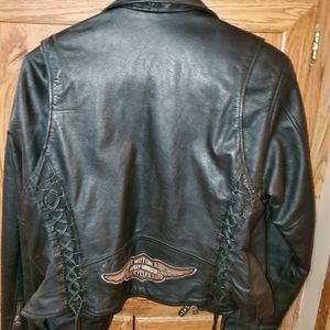 Women's leather jacket